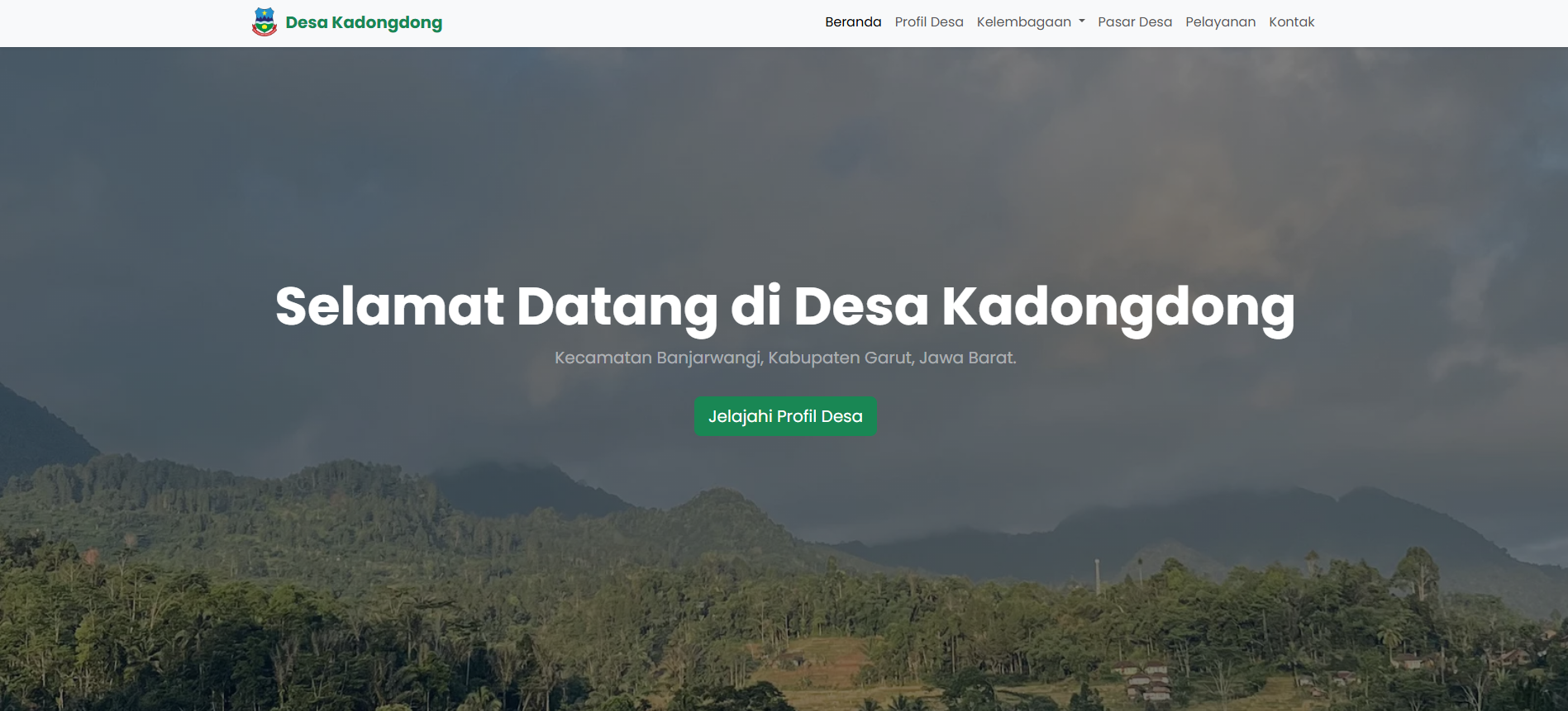 Desa Kadongdong Web